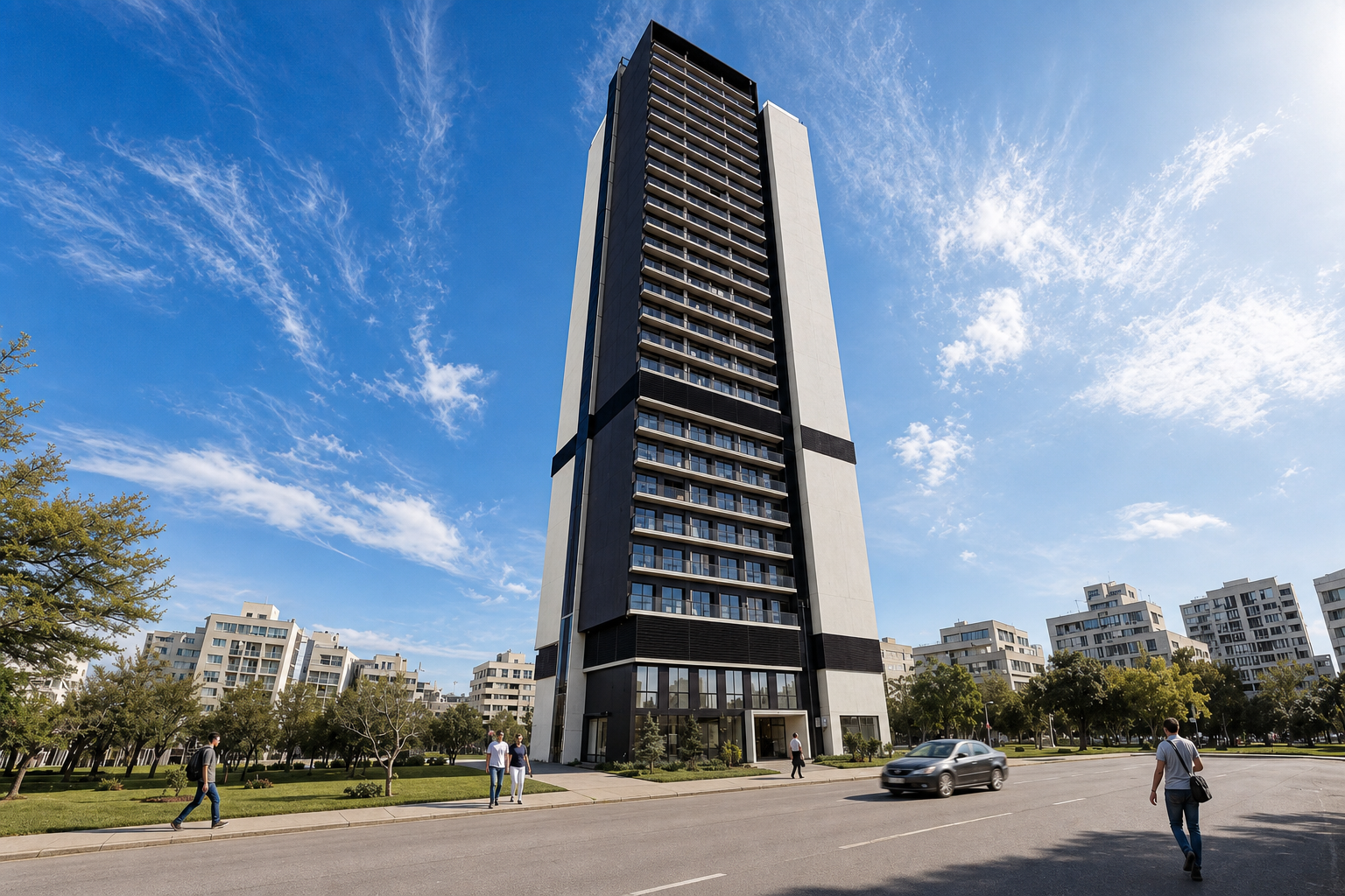 Edificio residencial moderno